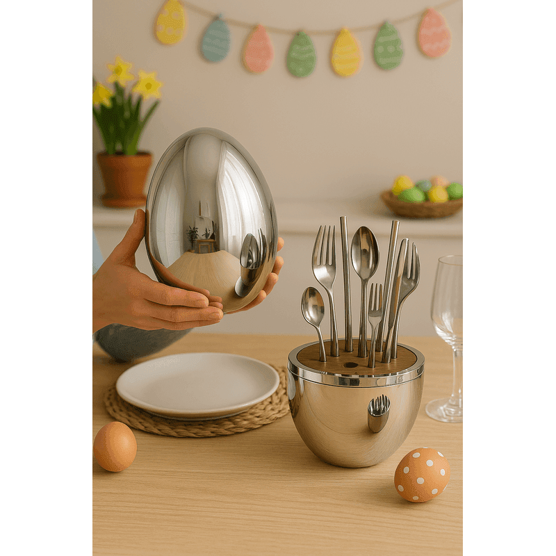 uskršnji escajg set — u upotrebi