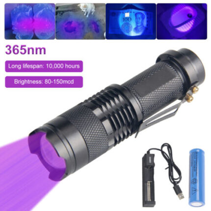 UV Lampa Baterijska – Za Proveru Novčanica, Dokumenata i Višenamenska Upotreba