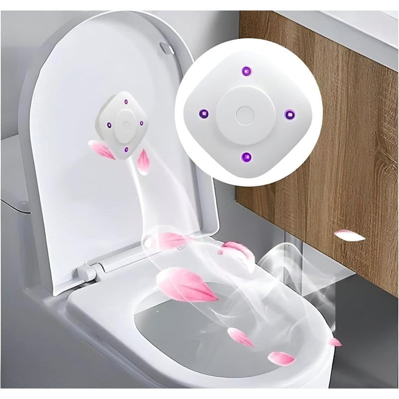 UV sterilizator za WC šolju — u upotrebi