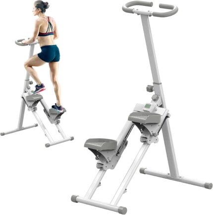 Sklopivi Vertical Climber Stair Stepper – Kardio Sprava za Kućno Vežbanje - slika 2