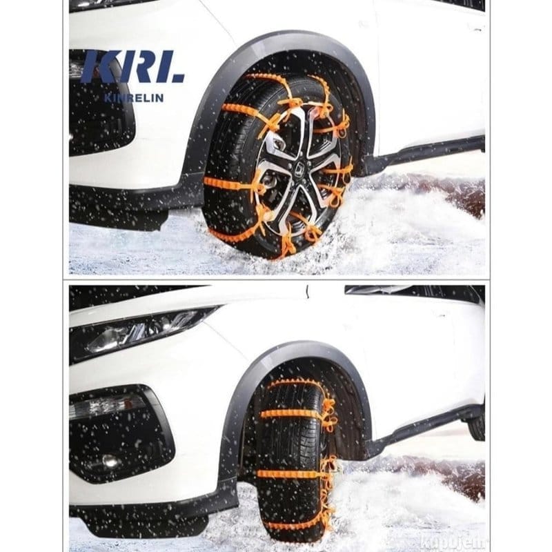 vezice za sneg za automobile — prednja strana