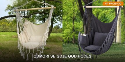 Viseća Ljuljaška za Dvorište i Terasu – Udobna Relax Ljuljaška za Opuštanje