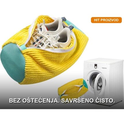 Vreća za pranje patika i obuće u veš mašini — zaštitna mrežasta vreća