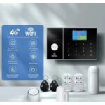 Smart WiFi GSM Alarm sa SIM Karticom i Rezervnom Baterijom – Pametni Kućni Alarmni Sistem - slika 2