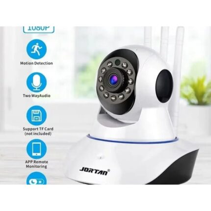 WiFi Kamera sa Rotirajućom Glavom i Tri Antene – Full HD 1080p za Unutrašnji Nadzor - slika 2