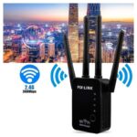 WiFi Pojačivač Signala PIX-Link – Repetitor sa 4 Antene 300Mbps