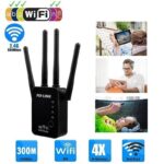 WiFi Pojačivač Signala PIX-Link – Repetitor sa 4 Antene 300Mbps - slika 2
