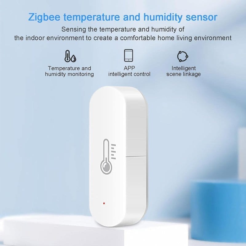 WiFi senzor temperature i vlažnosti WiFi senzor temperature i vlažnosti — prednja strana