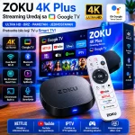ZOKU 4K Plus Google TV Box – 4K Ultra HD Streaming Uređaj