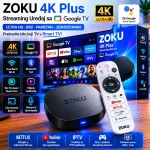 Zoku 4K Plus Google TV Box — prednja strana