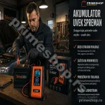 Punjač i održavač akumulatora 12V/24v sa 7 programa punenja