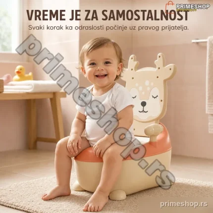 Noša za decu sa naslonom — dizajn jelen