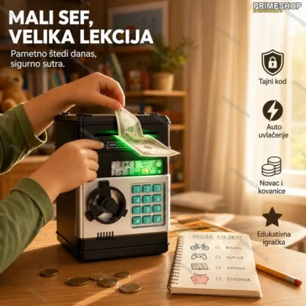 2u1 Dečiji Sef - Interaktivna Igračka