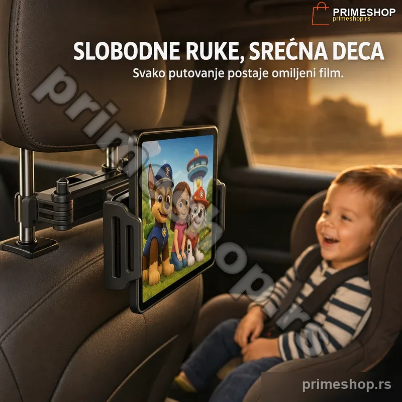 43204-primeshop Držač za telefon i tablet za zadnje sedište u kolima