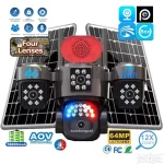 4g Solarna Kamera 4 Sociva Ptz Wifi 12x Zoom