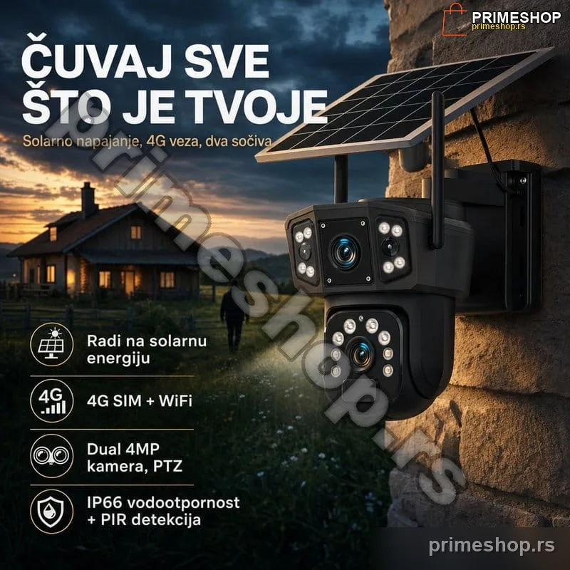solarna-kamera-v380-ws-q70-dual-4mp-glavna.jpg WiFi 4G Solarna Kamera sa Dva Sočiva V380 WS-Q70 – 4MP Dual PTZ IP66