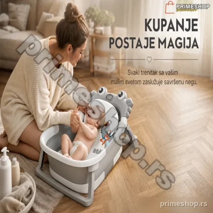 BabyBear™ Premium Sklopiva Kadica za Bebe