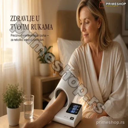 Digitalni Aparat za Merenje Krvnog Pritiska sa Automatskim Merenjem Pritiska i Pulsa