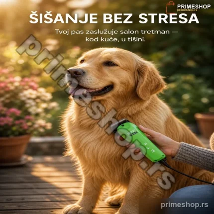 Mašinica za šišanje pasa Zoofari — Tiha akumulatorska trimer mašinica za kućne ljubimce