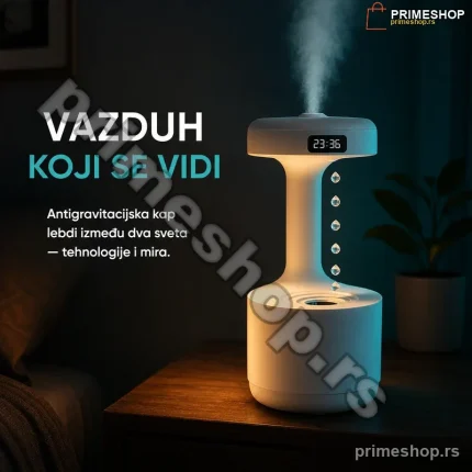 Ovlaživač vazduha sa antigravitacijskim efektom — aroma difuzer 800ml USB
