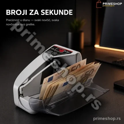 Mini Brojač Novca — Kompaktni Ručni Brojač Novčanica i Kovanica