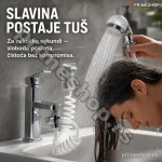 Tuš nastavak za slavinu sa crijevom od 1.5m — univerzalni priključak 23mm