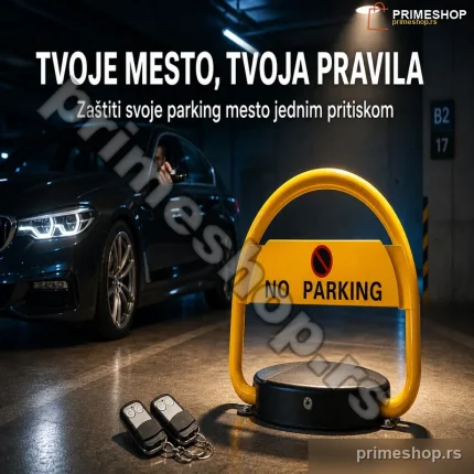 Automatska Rampa za Parking sa Daljinskim Upravljačem i Dva Ključa