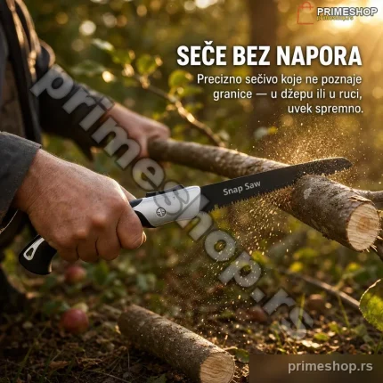 Snap Saw Sklopiva Ručna Testera za Drvo i Grane — Sečivo 30 cm