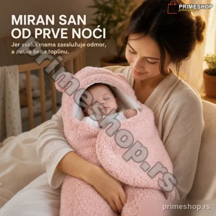 Vreća za spavanje za bebe — pidžama od pamuka za miran san