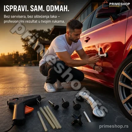 Pops-a-Dent – Profesionalni Set za Ispravljanje Udubljenja na Automobilu
