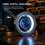 Levitirajući Globus Zemlje – Magnetni Ukras koji Svetli u Mraku