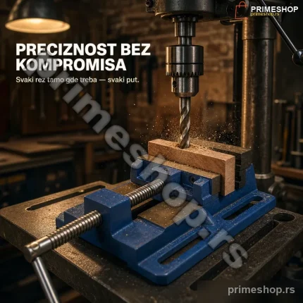 Stega za Stubnu Bušilicu 150mm — Čelične Čeljusti, Precizno Stezanje
