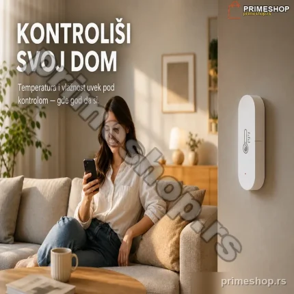 WiFi Pametni Senzor Temperature i Vlažnosti – Daljinski Nadzor u Realnom Vremenu