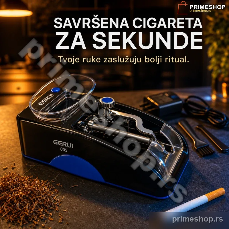 88294-primeshop Električna Mašinica za Punjenje Cigareta GERUI 005 – 5 Nivoa Gustine