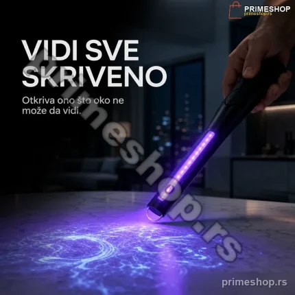 UV Lampa Ručna Punjiva – 6W Ultraljubičasta Lampa za Proveru i Detekciju