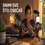 4 u 1 Set za Vlogovanje – Mikrofon, LED Lampa i Stativ za Kreatore Sadržaja