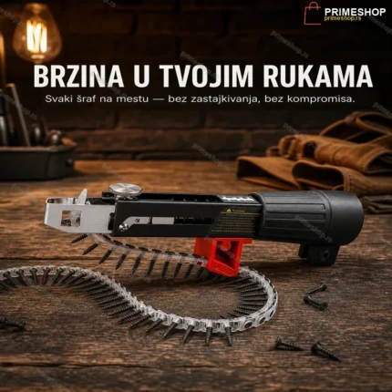 Adapter sa lancem za bušilicu — precizno uvrtanje šrafova