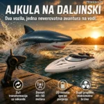 Ajkula gliser na daljinski 2u1