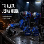 Aku set 3u1 Aku Brusilica+Aku odvijac+Aku srafilica TitanPower