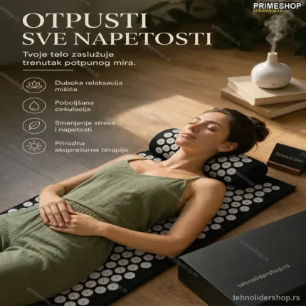 Akupunkturna masažna joga mat Acupressure MAT
