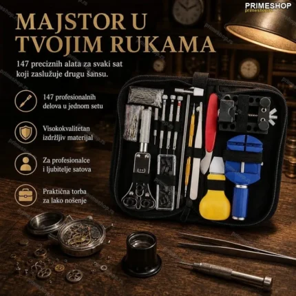 Alat za popravku satova veliki profi set