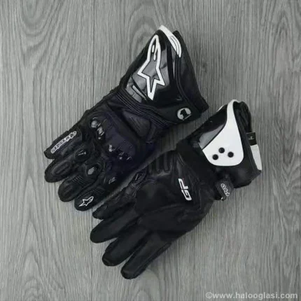 Alpinestars GP Pro kožne moto rukavice crne — XL i XXL