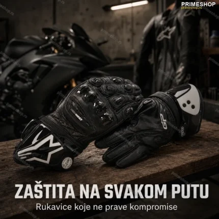 Alpinestars GP Pro kožne moto rukavice crne — XL i XXL