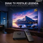 Android 14 Smart TV Box 8K – Allwinner H313, 64GB, Ultra HD streaming