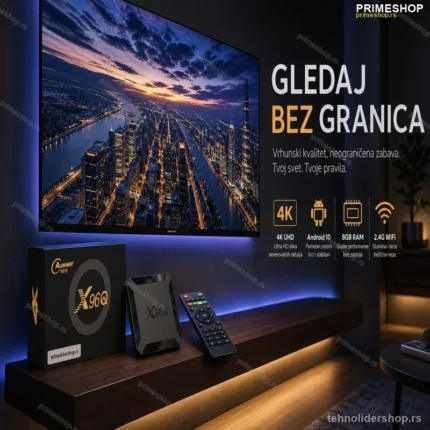 Android TV Box X96Q H313 – 4K Resiver 2GB/16GB, Android 10