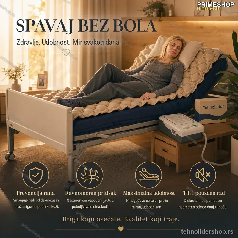 Antidekubitalni Vazdušni Dušek – Zaštita od Dekubitusa za Kućnu i Medicinsku Negu Antidekubitalni Vazdušni Dušek – Zaštita od Dekubitusa za Kućnu i Medicinsku Negu