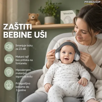 Antifoni za Bebe – Zaštita Sluha i Udobnost za Najmlađe