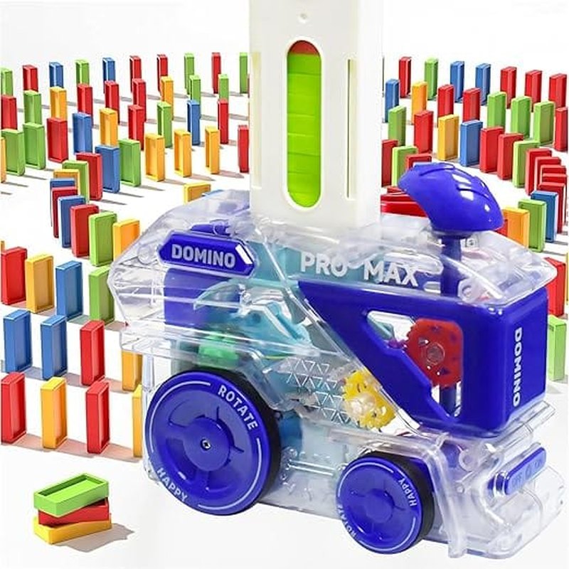 Autić za automatsko slaganje domina sa svetlima domino autić - prednja strana