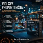 Auto kamera sa 3 kamere DVR za auto 3u1 Black Box