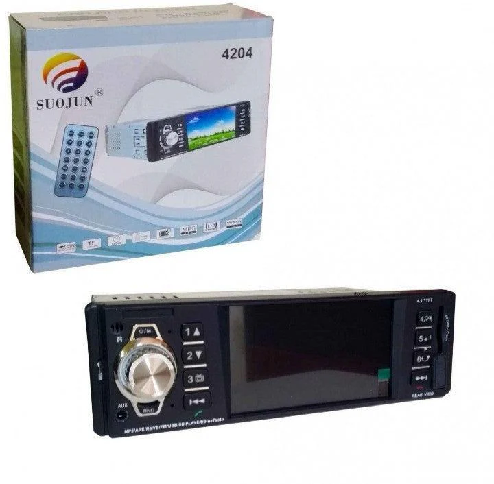 Auto radio MP5 CV-4204 sa Bluetooth-om i 4-inčnim ekranom auto radio MP5 - prednja strana